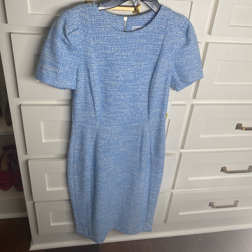 Calvin Klein tweed NWT dress